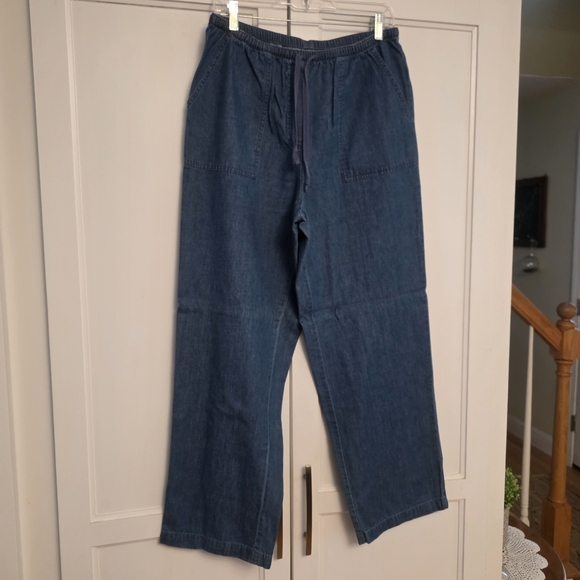 5 Pairs LL Bean Classic Fit Denim Elastic Stretch Waist Pants 1 Pair Dress Pant - Picture 2 of 14